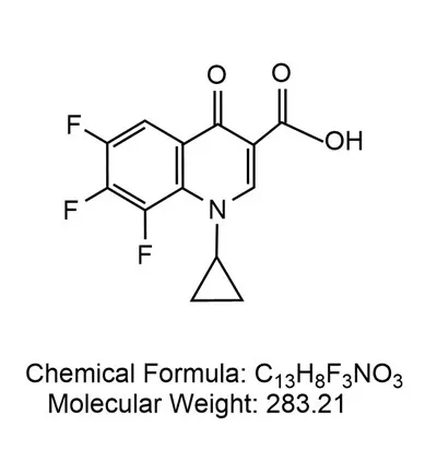 Größer als oder gleich 99.0% 1-Cyclopropyl-6,7,8-Trifluor-4-Oxo-1,4- Dihydrochinolin-3-Carbonsäure CAS-Nr.: 94695-52-0
